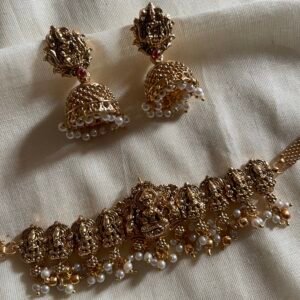 Choker and Jhumkas