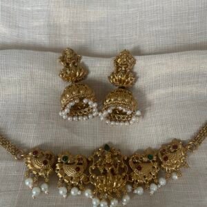 Choker and Jhumkas
