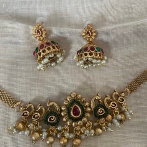 Choker and Jhumkas