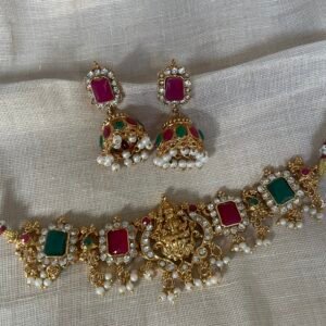 Choker and Jhumkas