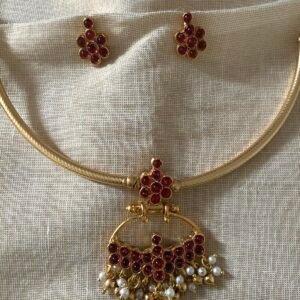 Kemp Reversible Necklace and Studs