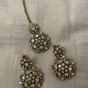 Earrings and tikka